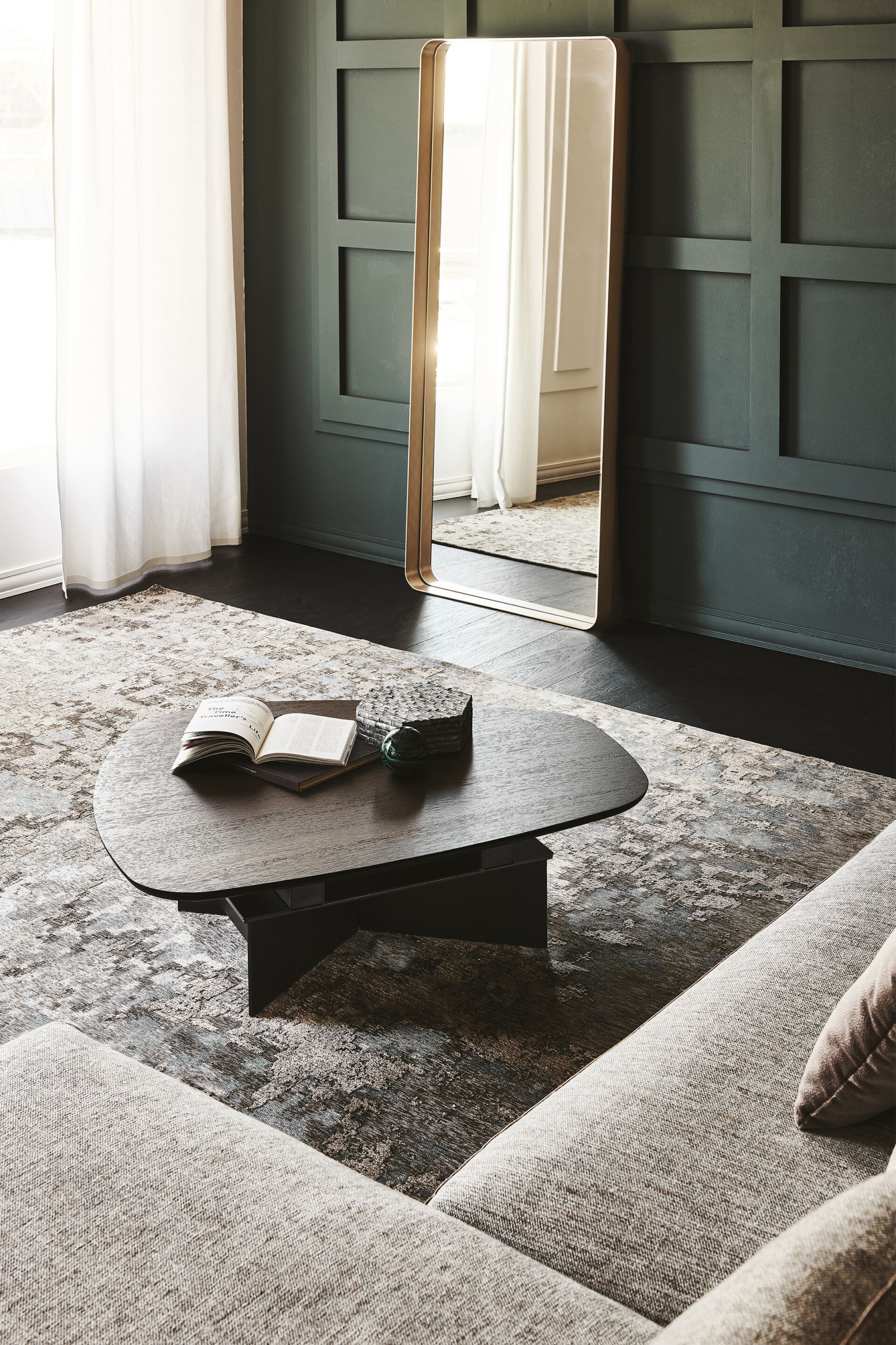 Деревянный журнальный столик с регулируемой высотой Cattelan italia ORLANDO ARCH-00014064 - Вид №2