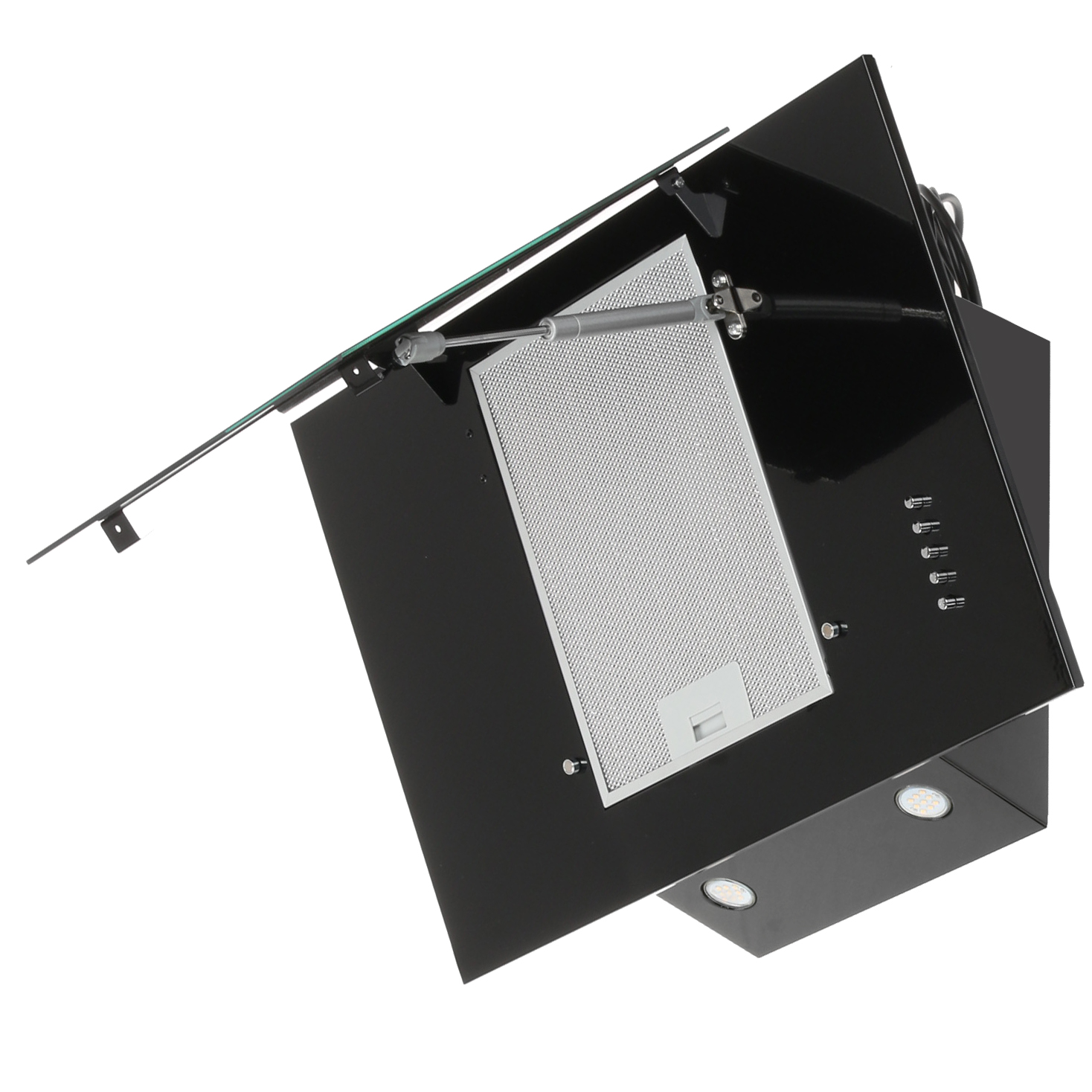 8159969 Вытяжка наклонная Akpo WK-4 Mirt eco черный/черный STDN-0012349 - Вид №2