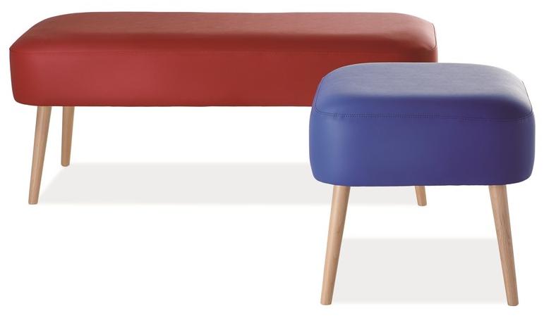 Sedex Пуф с квадратной подкладкой из экокожи Club 8296 - Вид №1