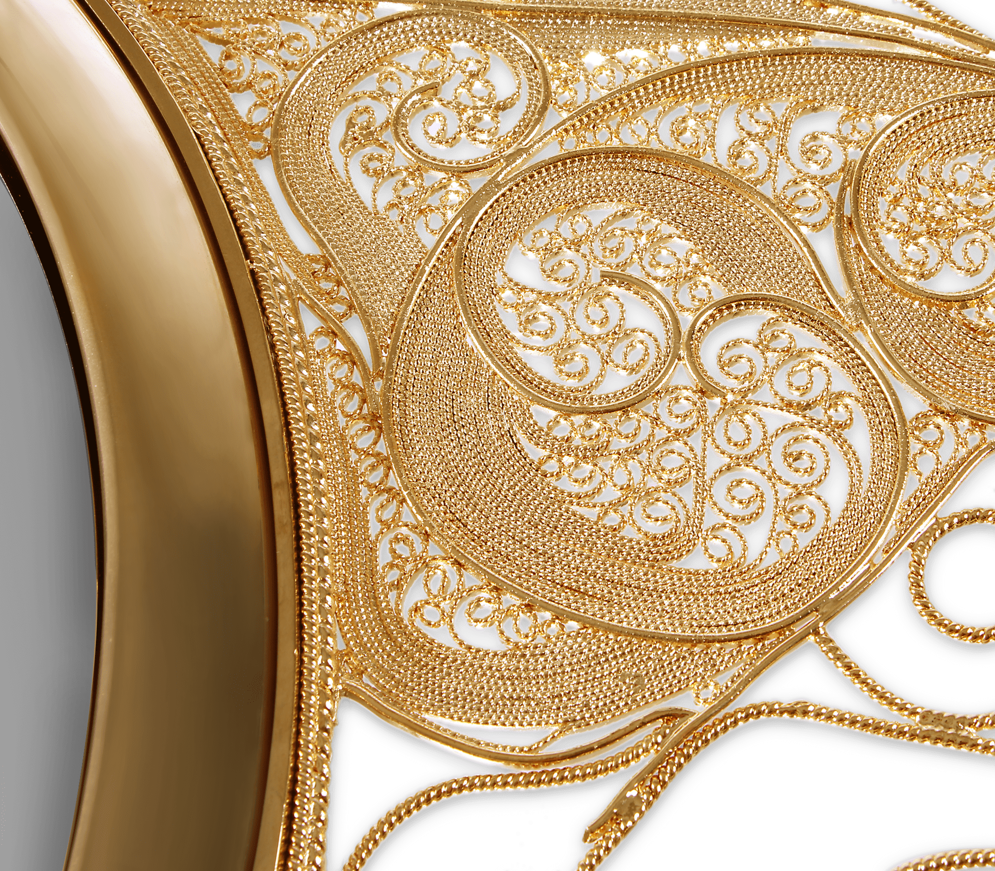 0-144 Филигранное зеркало Boca Do Lobo  - Вид №3