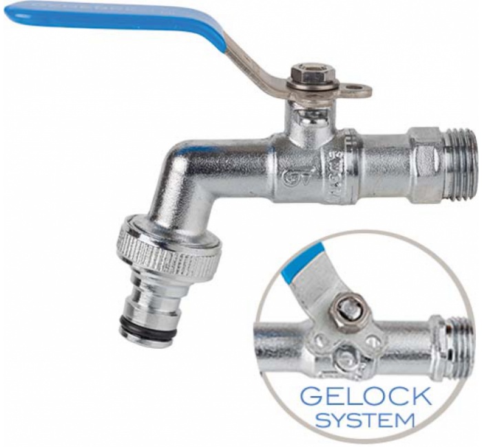 GENEBRE 3060 06 Шаровой кран Bibcock Rapid-Ge  - Вид №1