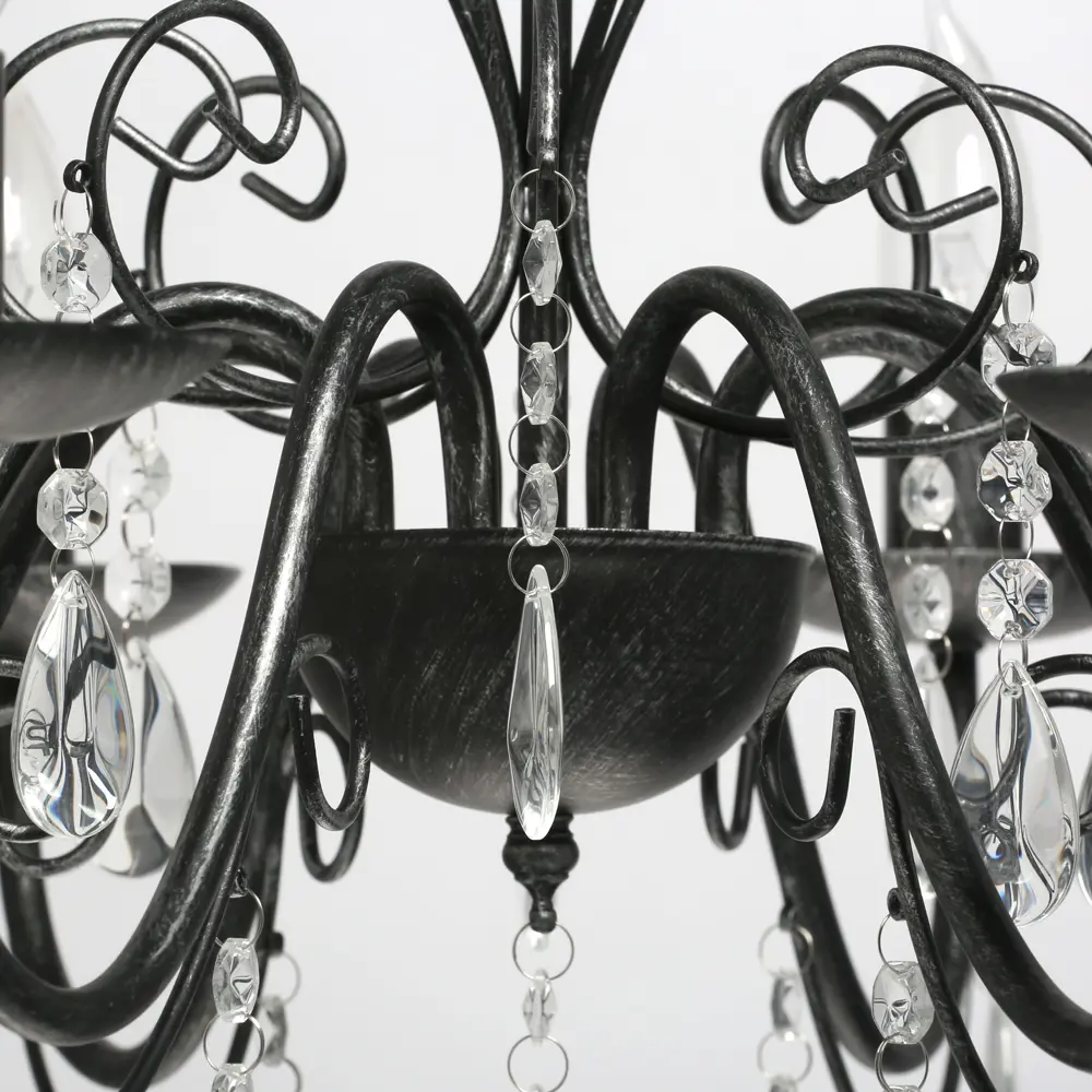 Люстра De Markt Аврора с хрустальными подвесками для гостиной и столовой 82312578 STLM-0024422 - Вид №11