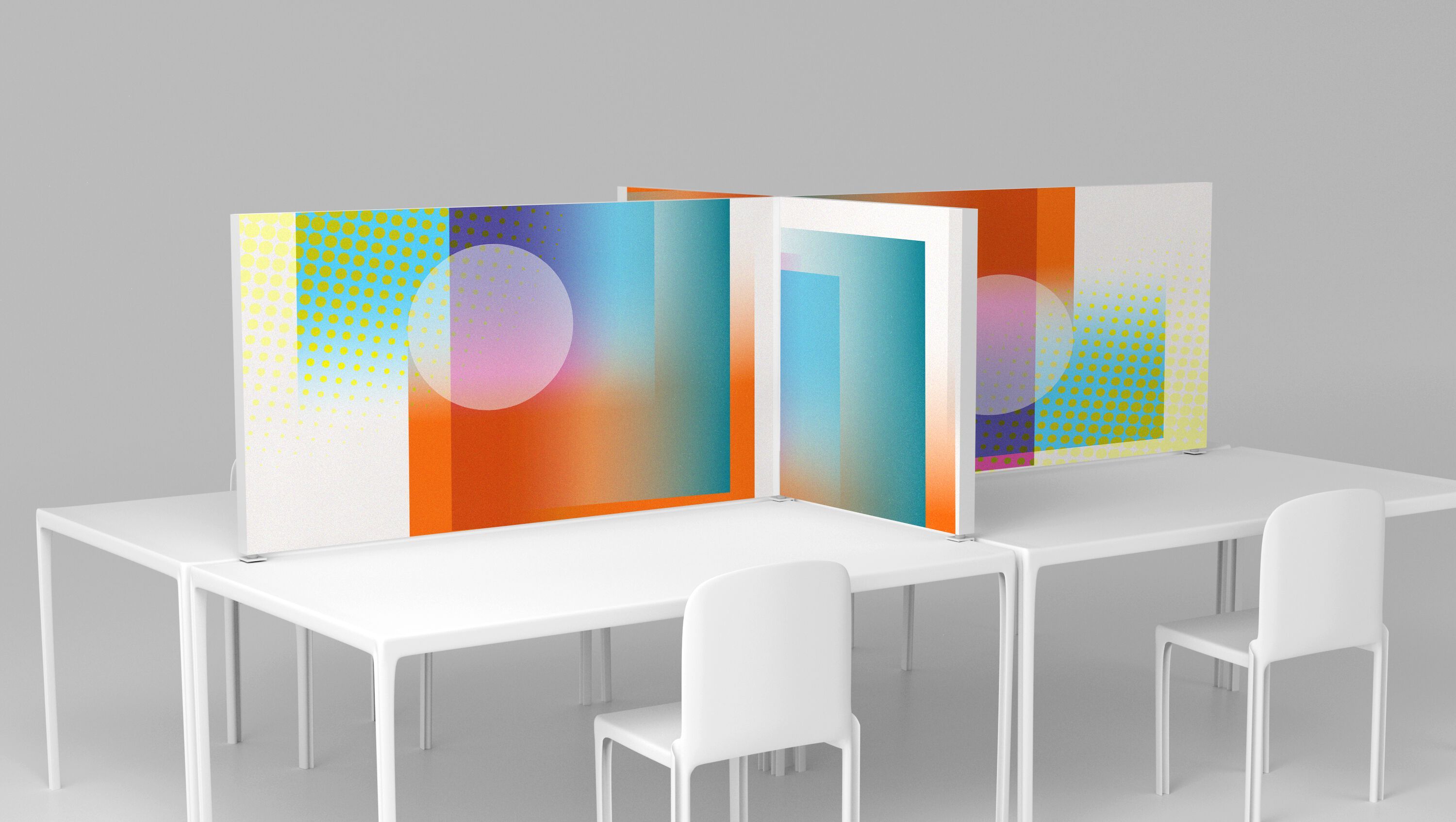 Звукопоглощающие перегородки из алюминия и ткани ABS Group SILENT & SAFE ARCH-00026079 - Вид №5