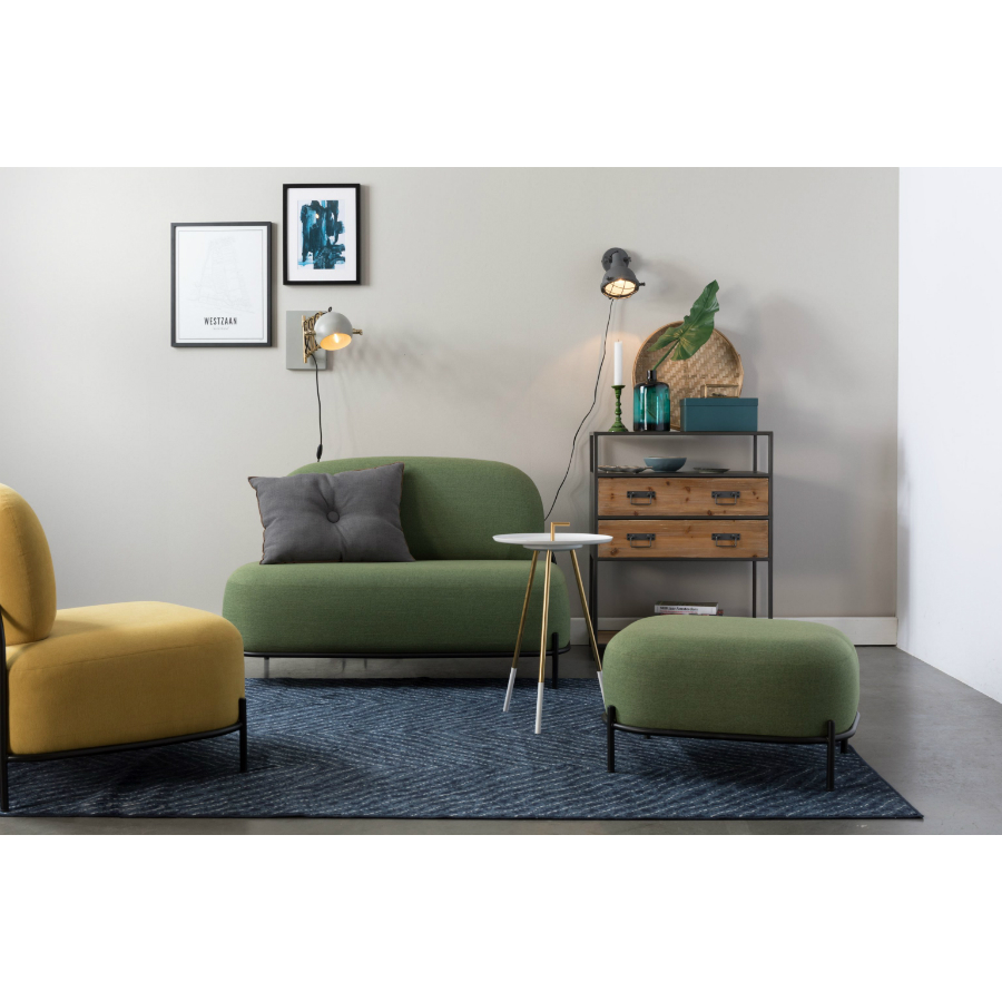 Лампа настенная Evan, серая матовая White Label Living 5400028 - Вид №2