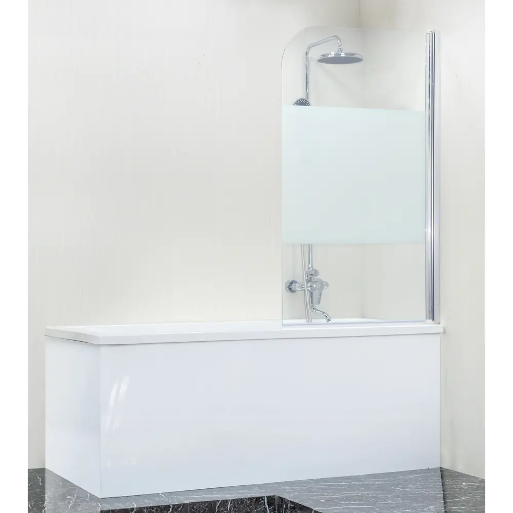 Экран для ванны Quad 140x85 см цвет серебристый 18854151 STLM-2156477 SENSEA Без серии - Вид №5
