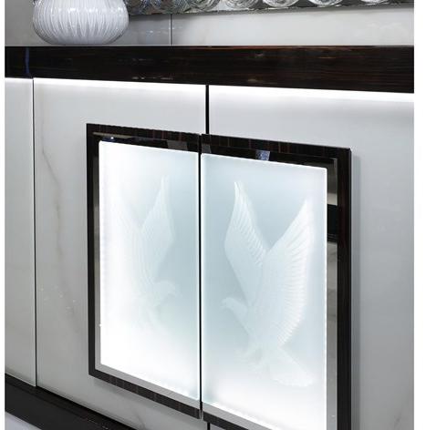 Reflex Буфет из лакированного дерева со встроенной подсветкой Palazzo ducale sun-id-1362674 - Вид №2