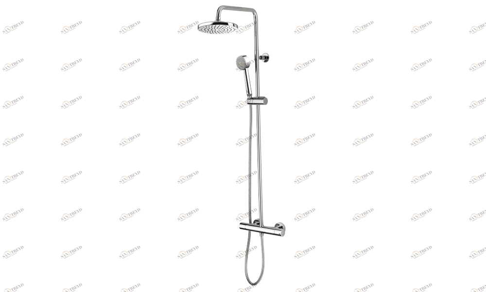 L10006 Душевая колонна OKI Ø 200 mm - Termostatico BOSSINI 