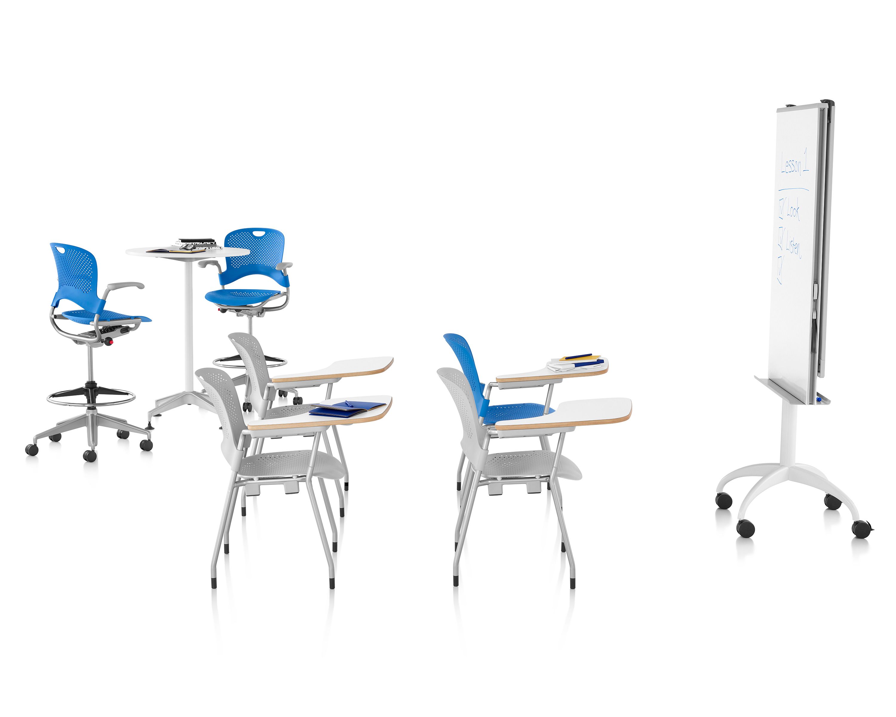 Нейлон® 5 спиц поворотный офисный стул с подлокотниками Herman Miller Caper ARCH-00127176 - Вид №7