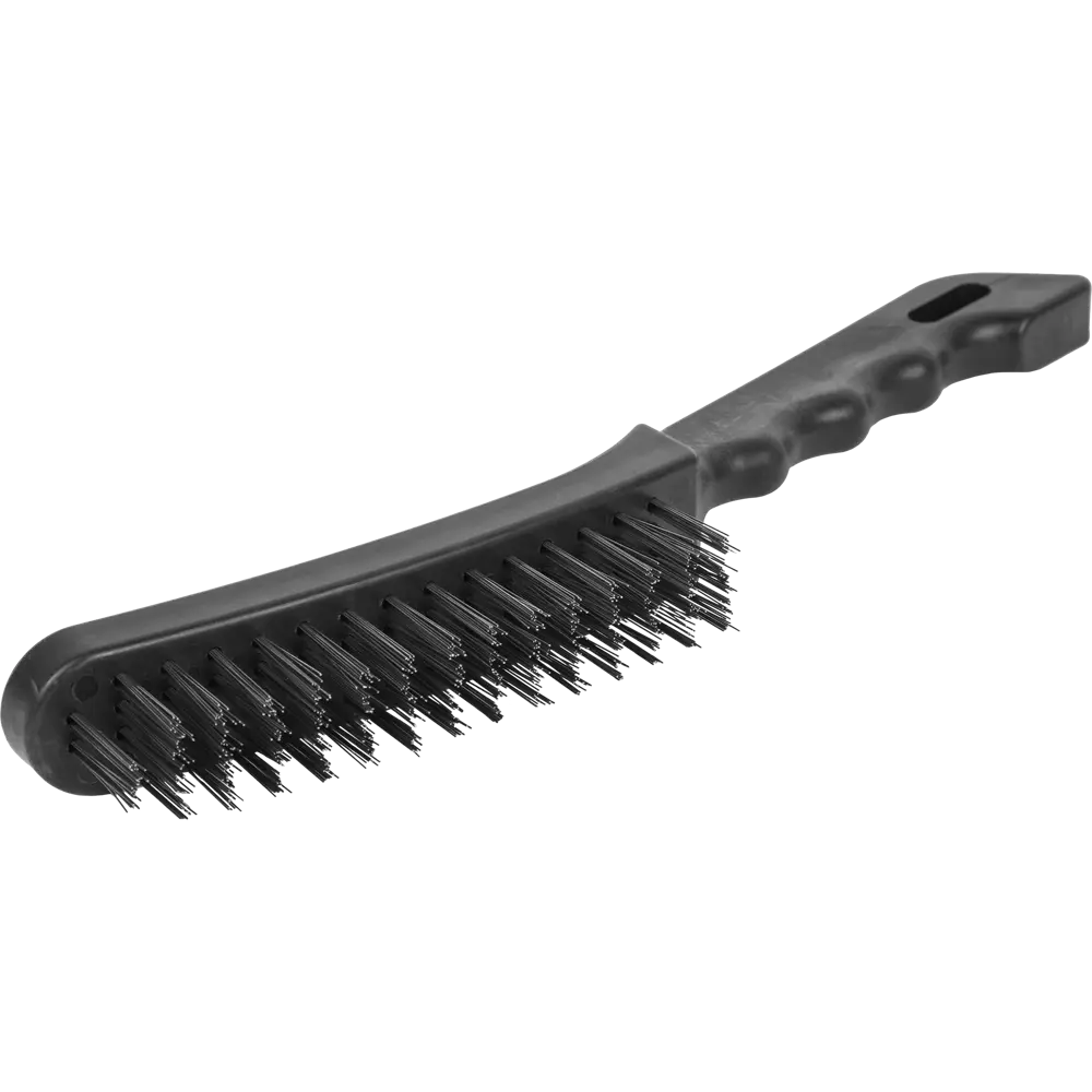 Щетка по металлу четырехрядная Vertextools с эргономичной ручкой 270 мм 84547727 STLM-0051772 - Вид №3