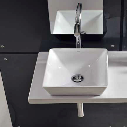 30117 Накладная раковина на столешницу  овальная Althea Ceramica