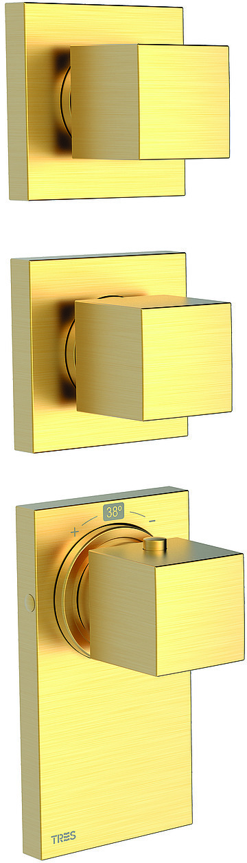 БЛОЧНАЯ СИСТЕМА блочная система 4-ходовой скрытый термостатический смеситель-20625499OM TRES