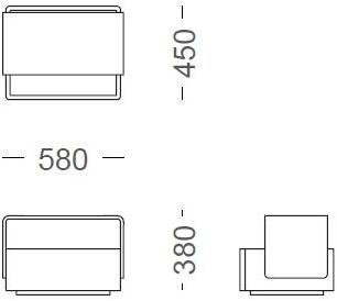 Now & Future Прямоугольная тумбочка из дерева sun-id-1470815 - Вид №3