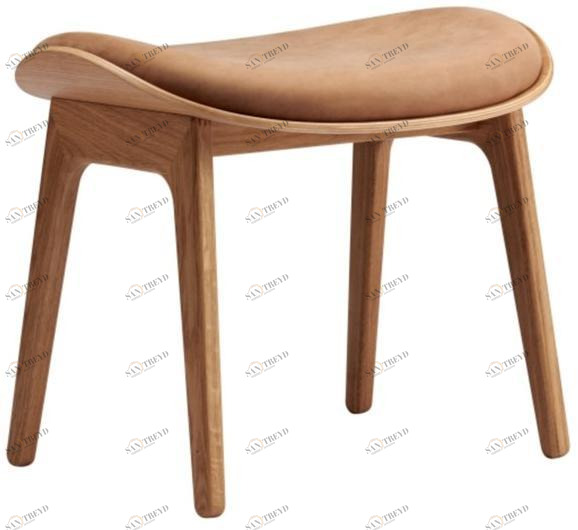 NORR11 Подставка для ног из дуба и кожи Elephant sun-id-1458188