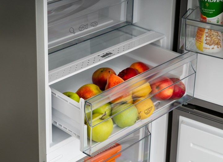 9245494 Холодильник с морозильником   Schaub Lorenz SLU S379Y4E черный STDN-0144769 - Вид №7