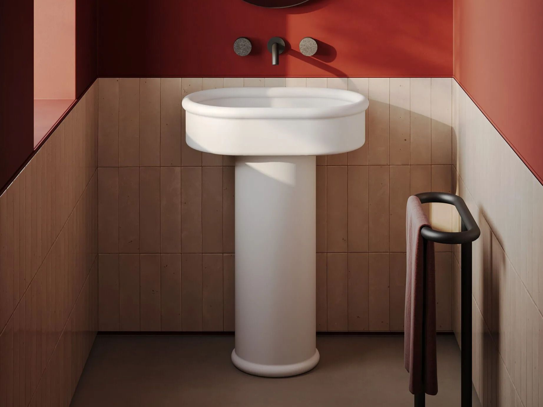 Керамическая отдельно стоящая овальная раковина ArtCeram Brera ARCH-00145011