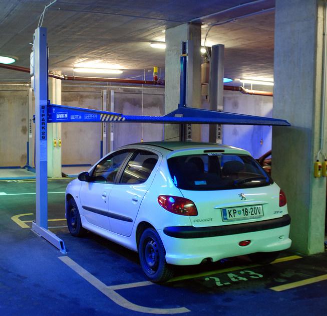 O.ME.R. Система парковки для двух наложенных друг на друга автомобилей sun-id-1481995 - Вид №2