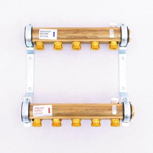 Нерегулируемая коллекторная группа HKV/A WATTS Ind 1"x3/4"ЕК 5 выходов