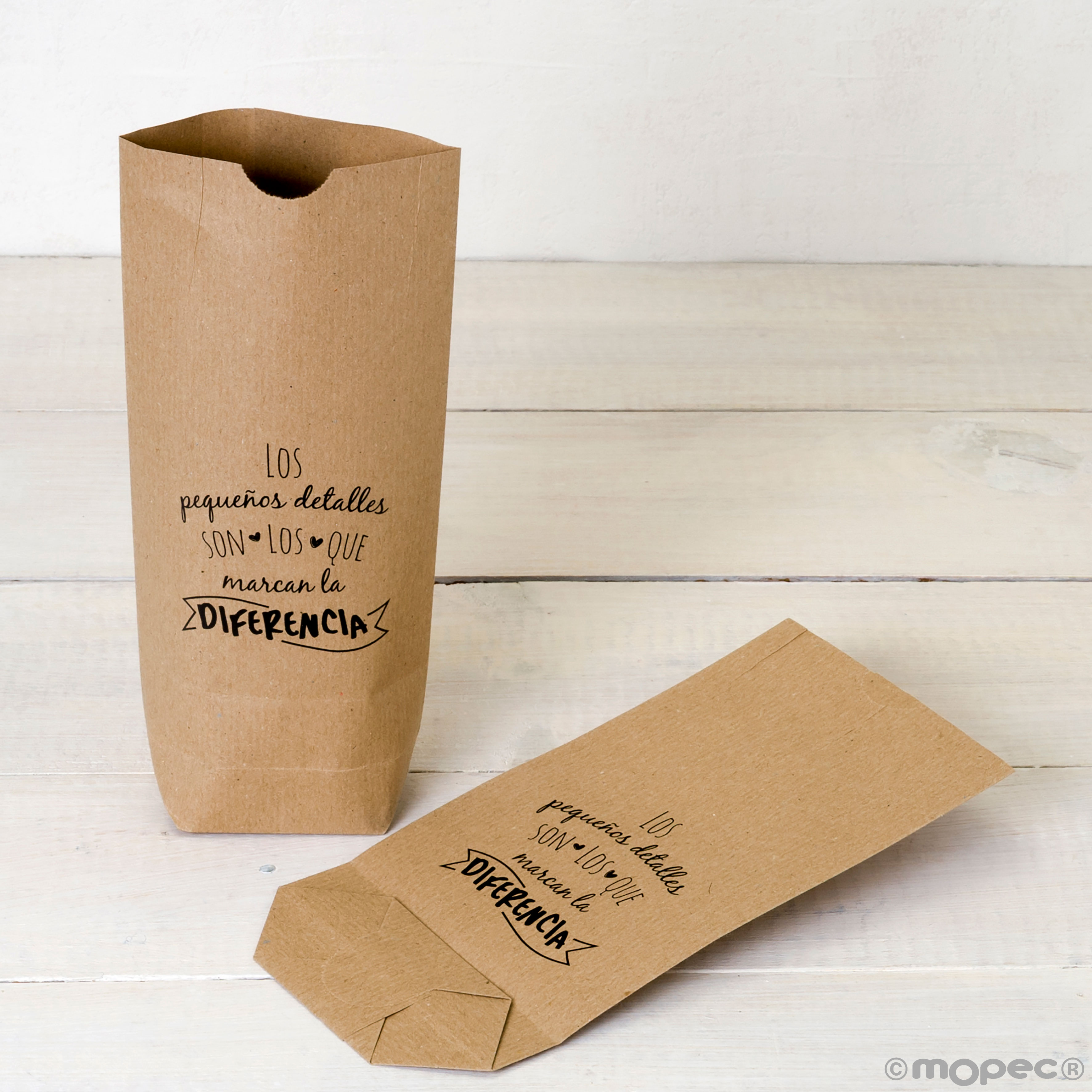 E562.07.1 Сумка kraft, 25 единиц. Dekoraniaevents Bodas 