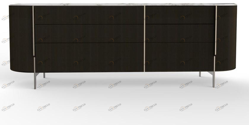 Gallotti&Radice Комод из дерева Kumi sun-id-1495188