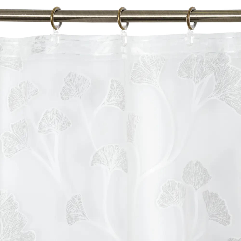 Тюль на ленте «Крокус» 250x280 см полиэстер цветы цвет белый GARDEN STLM-2015657 - Вид №5