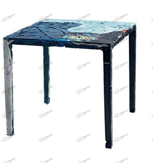 Casamania & Horm Квадратный тканевый стол для бистро Rememberme sun-id-1484331