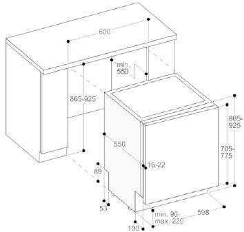 Gaggenau Встраиваемая посудомоечная машина класса +++ Serie 400 Df481162 - Вид №2