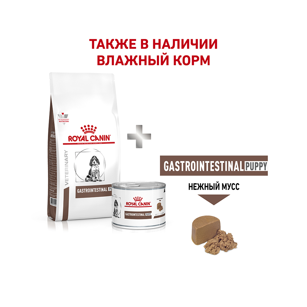 ПР0015581 Корм для щенков Vet Diet Gastro Intestinal Junior GIJ29 при нарушении пищеварения сух. 10кг ROYAL CANIN  - Вид №7