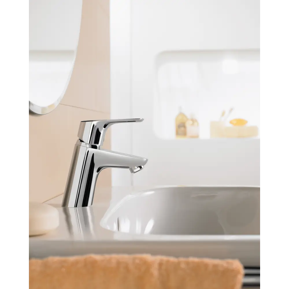 Смеситель для раковины Hansgrohe Focus E2 однорычажный цвет хром 82600643 STLM-2150900 - Вид №1