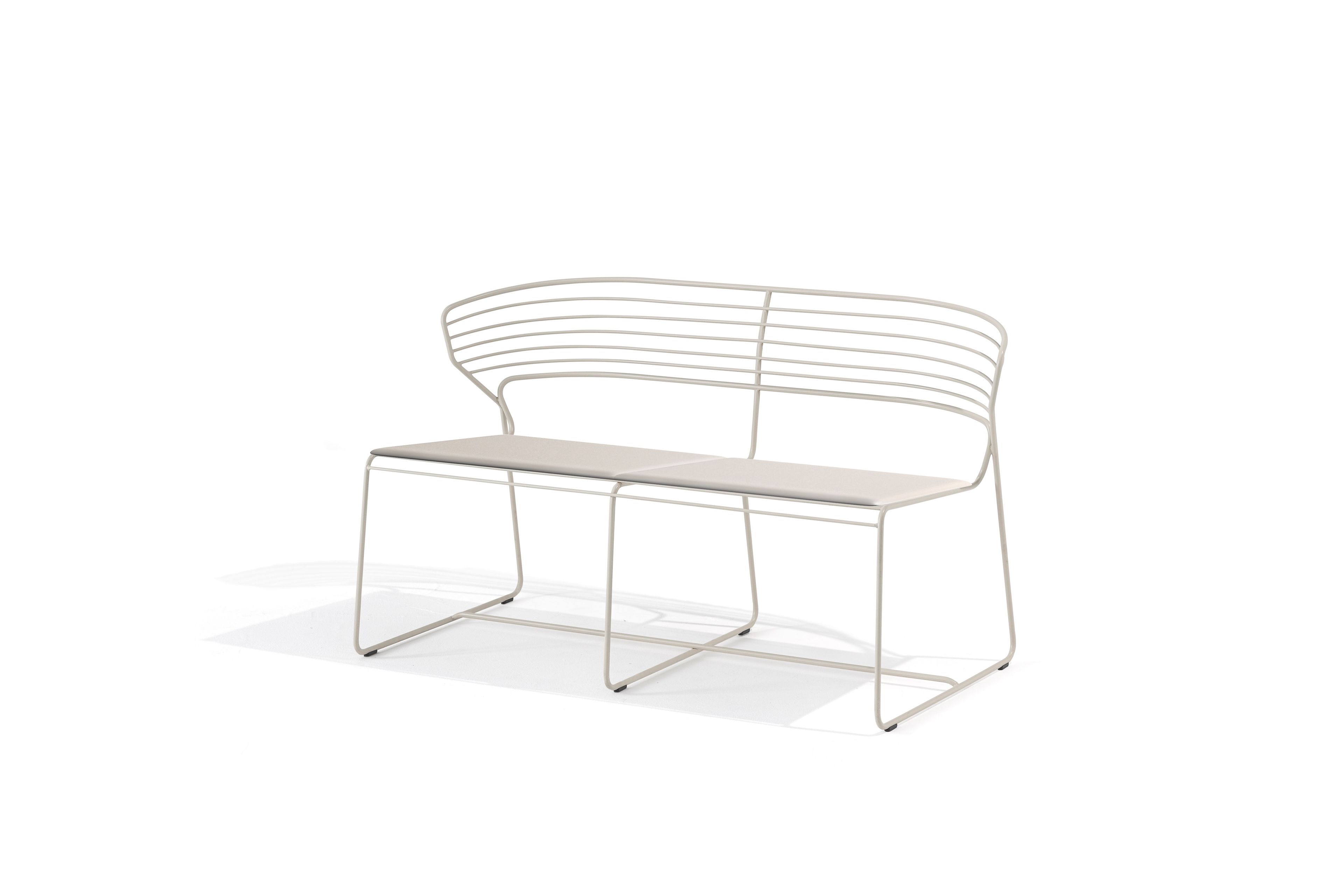 2-местный стальной садовый диван Desalto Koki Wire ARCH-00126204 - Вид №1