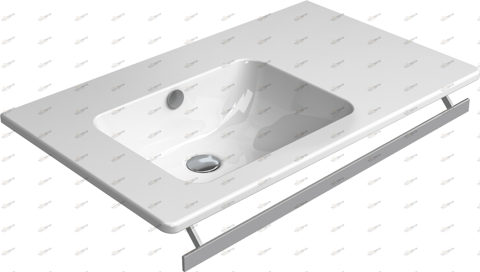 Вешалка для полотенец  GSICERAMICA Portasciugamani 80 GSI ceramica City sun-id-1215527