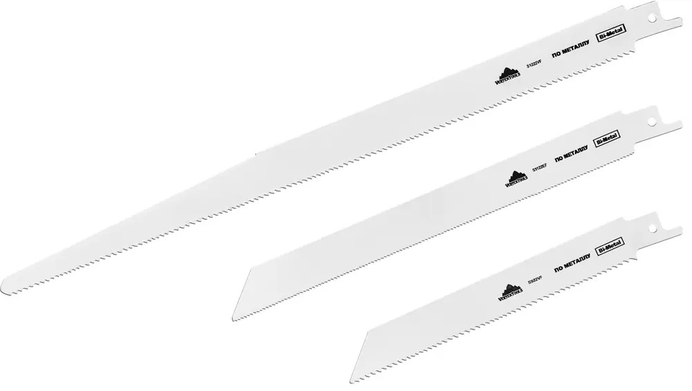 Набор биметаллических полотен Vertextools для сабельной пилы, 3 шт 84825994