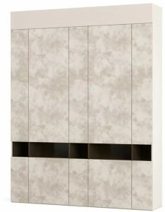 DWFI Гардероб из лакированной алькантары®  00002326