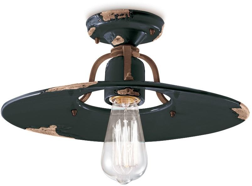 FERROLUCE Керамический потолочный светильник Country C1444 - c1445 - Вид №5