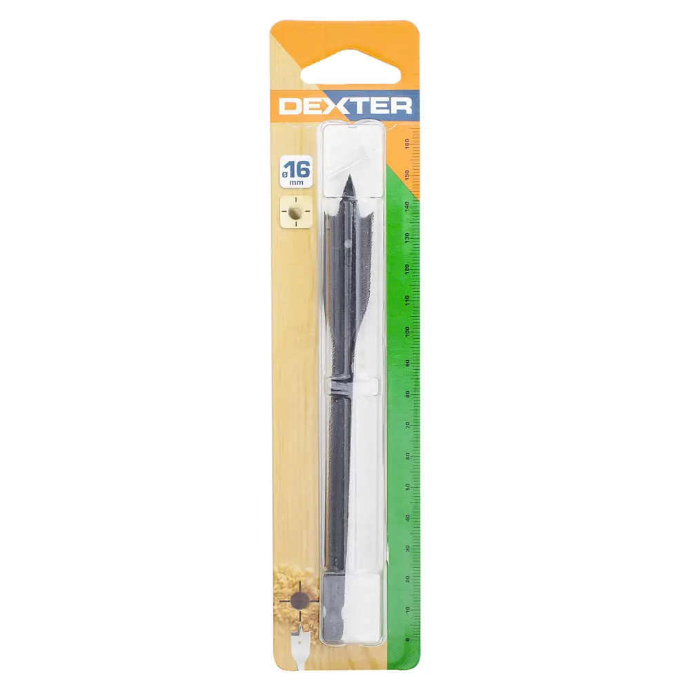 Сверло перовое по дереву Dexter SM390 16х155 мм 16979444 STLM-2125219  - Вид №2