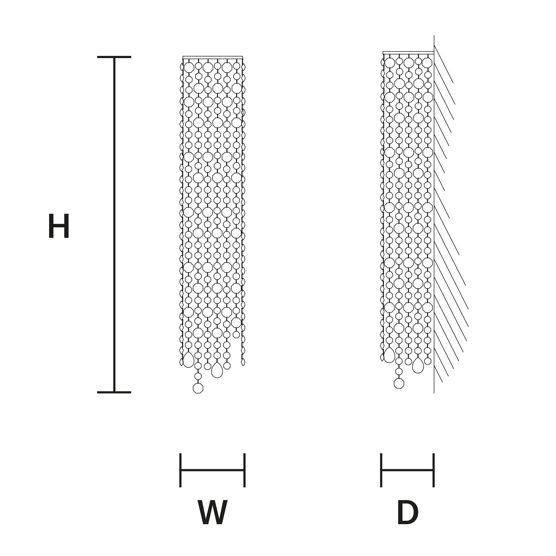 Настенный светильник с кристаллами Masiero Nuage ARCH-00044846 - Вид №2