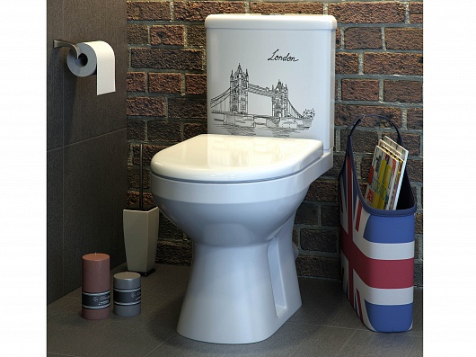 1804 Лорена, декор «Лондон» Строй керамика сервис Santreyd  - Вид №1