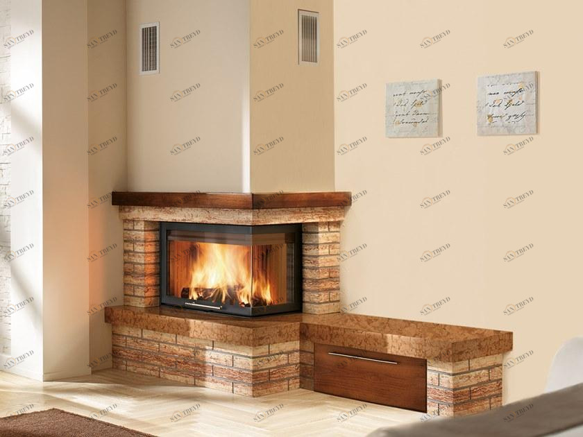 CAMINETTI MONTEGRAPPA Встроенный металлический камин на дровах sun-id-1363761