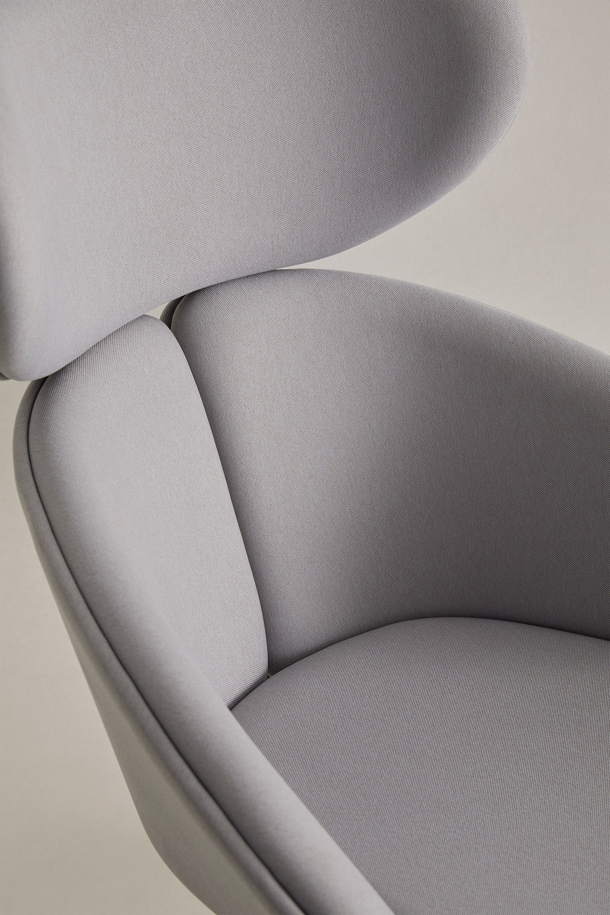 Тканевое кресло с подголовником Mobboli Peach ARCH-00099129 - Вид №15