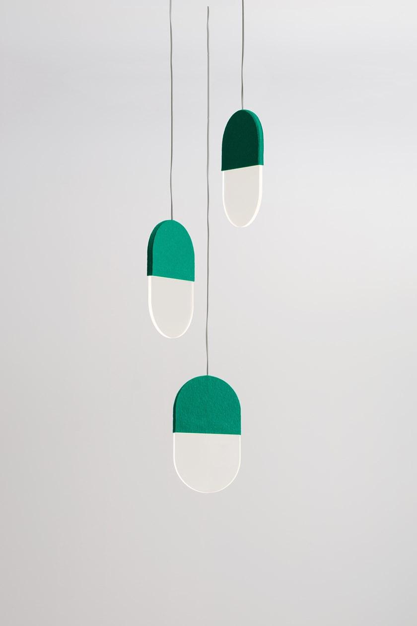 ANDlight Подвесной светильник из фетра Slab sun-id-1353849 - Вид №3