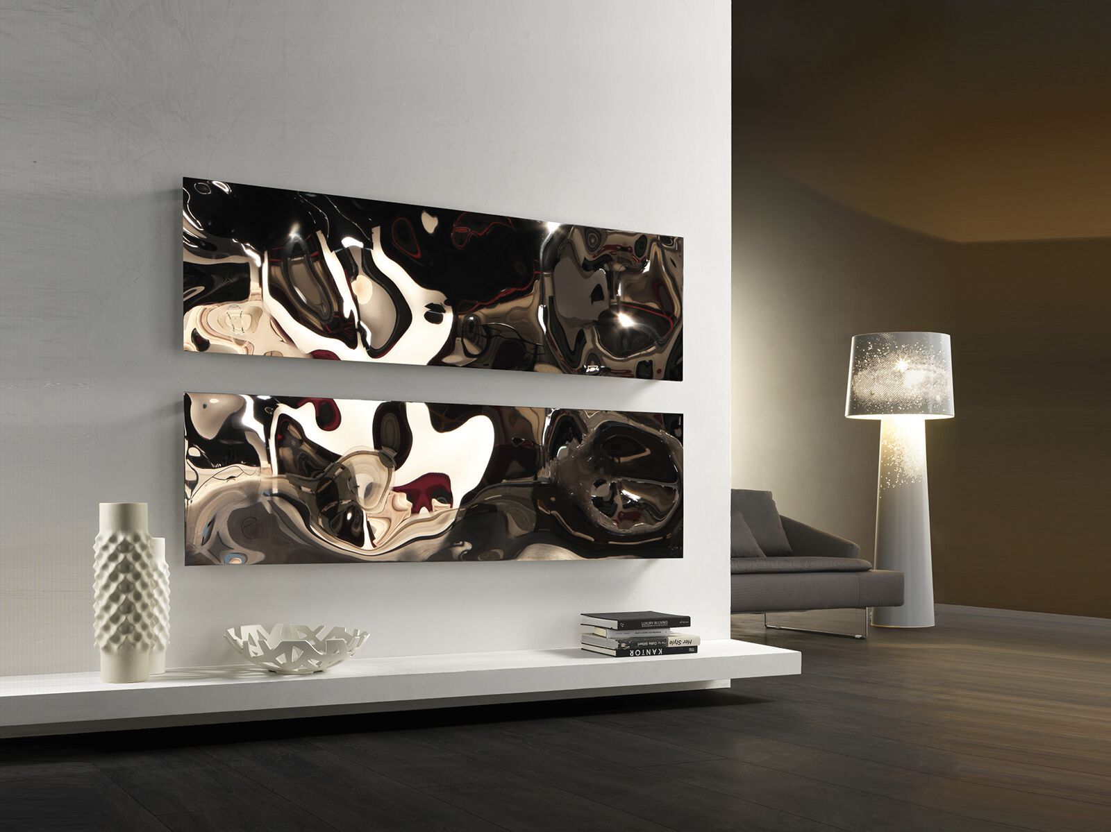 Нержавеющая сталь горизонтальный полотенцесушитель Cordivari Design Inox Style ARCH-00104251