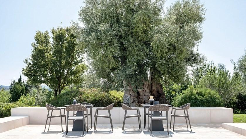 Varaschin Мягкое садовое кресло с подлокотниками Clever sun-id-1492811 - Вид №2