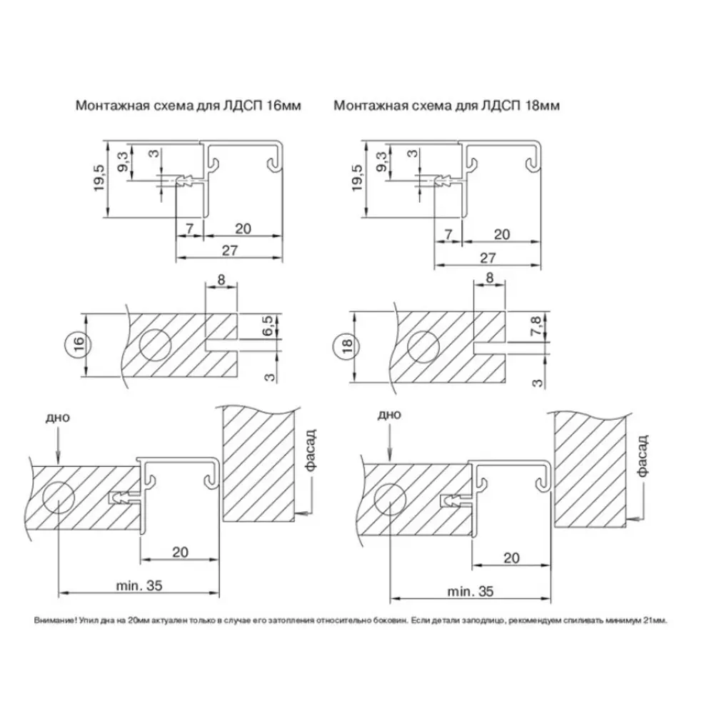 Мебельная ручка-профиль Gola черная 200 мм 86304529 STLM-2032415 Santreyd  - Вид №4