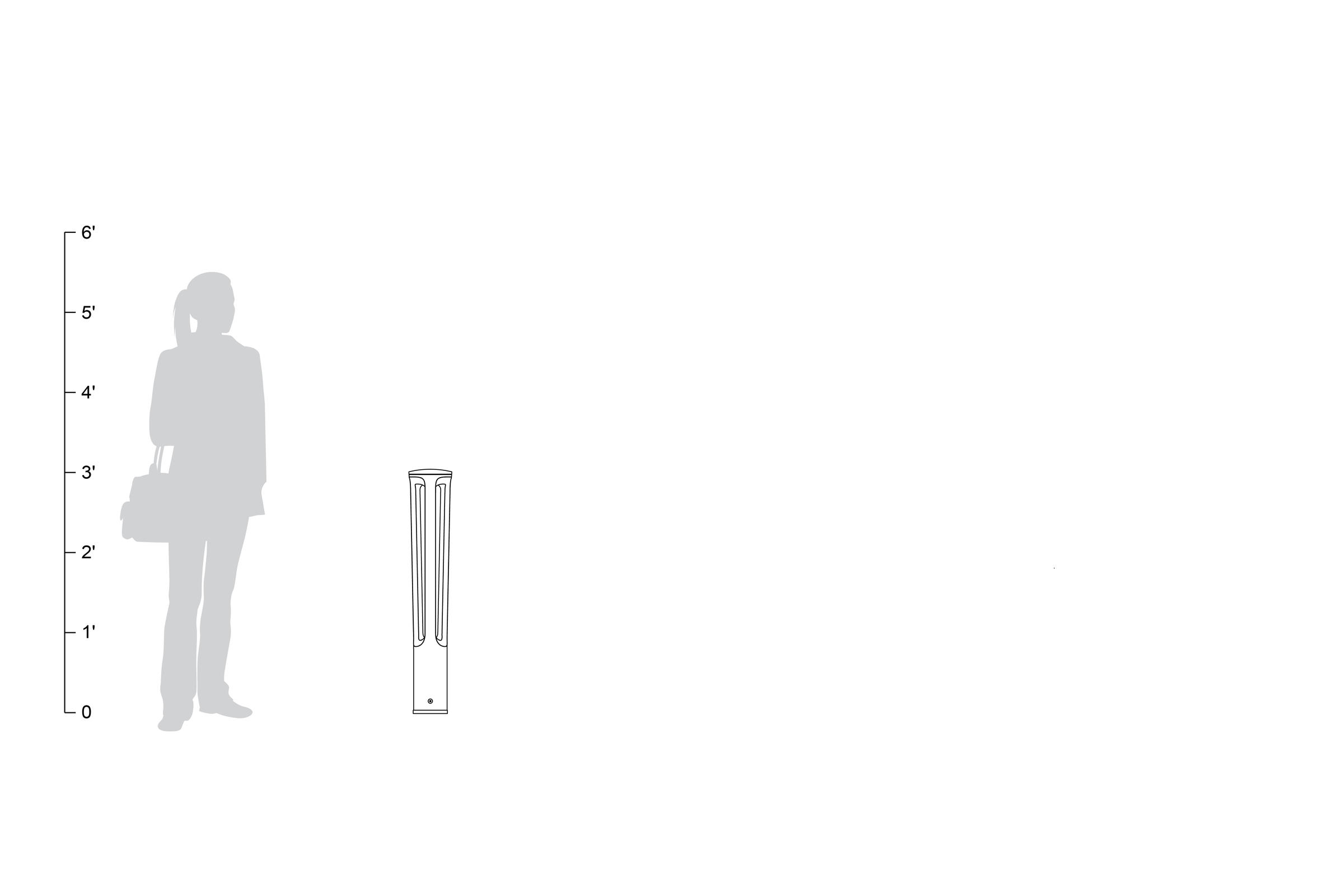 FSRT227 Столбик Aptos  Forms-surfaces  - Вид №17