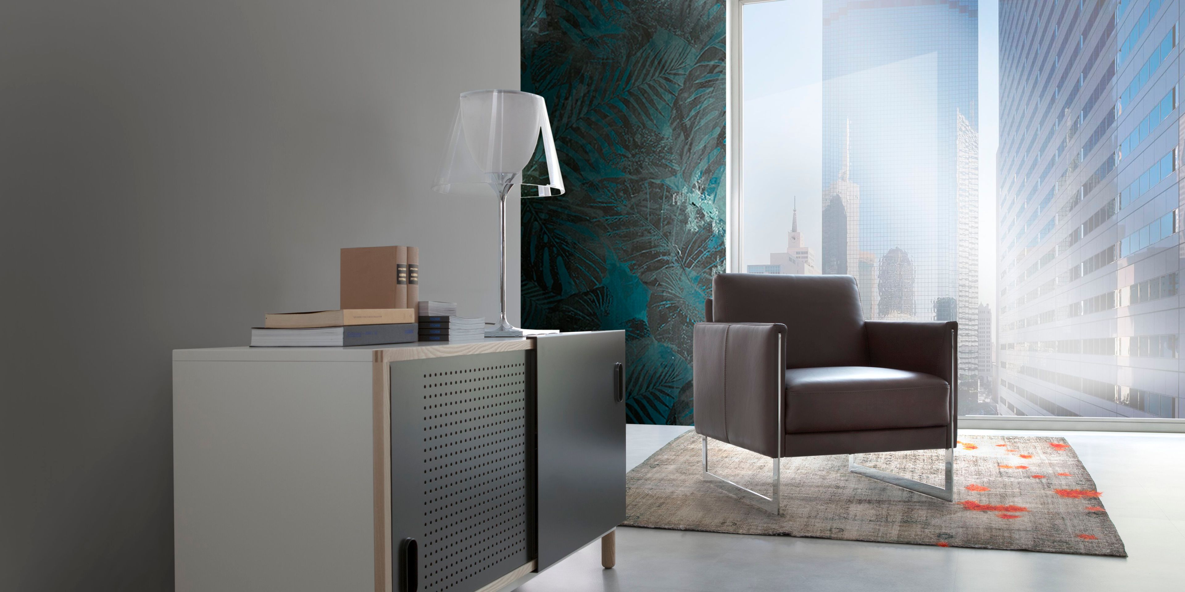 Тканевое кресло с подлокотниками Calia Italia премиум ARCH-00138818 - Вид №2