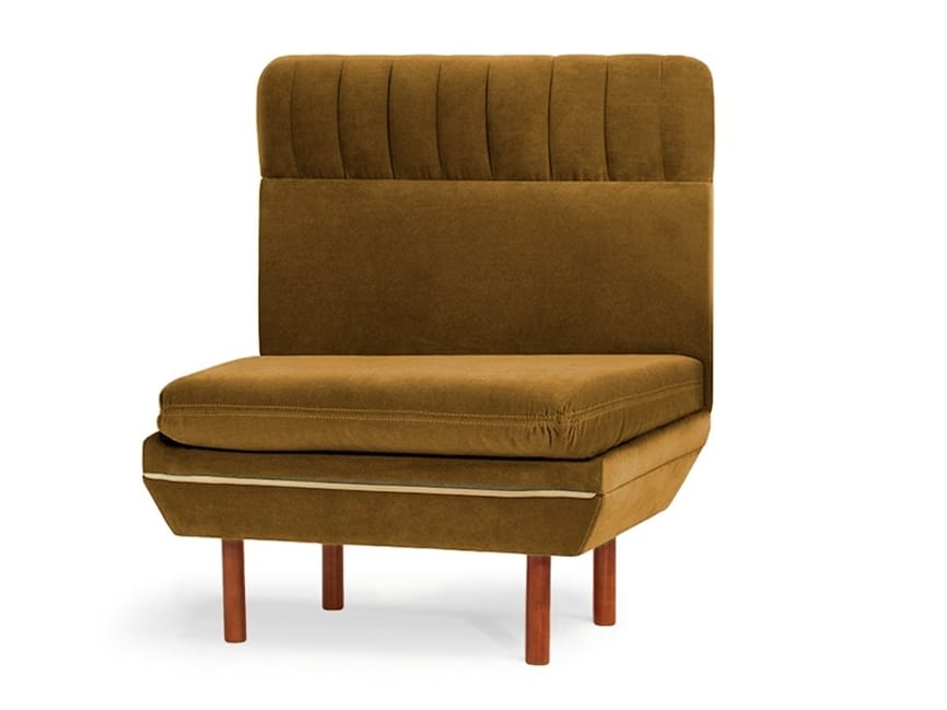 Тканевое кресло с высокой спинкой Mambo Unlimited Ideas Agnes ARCH-00083887 - Вид №1