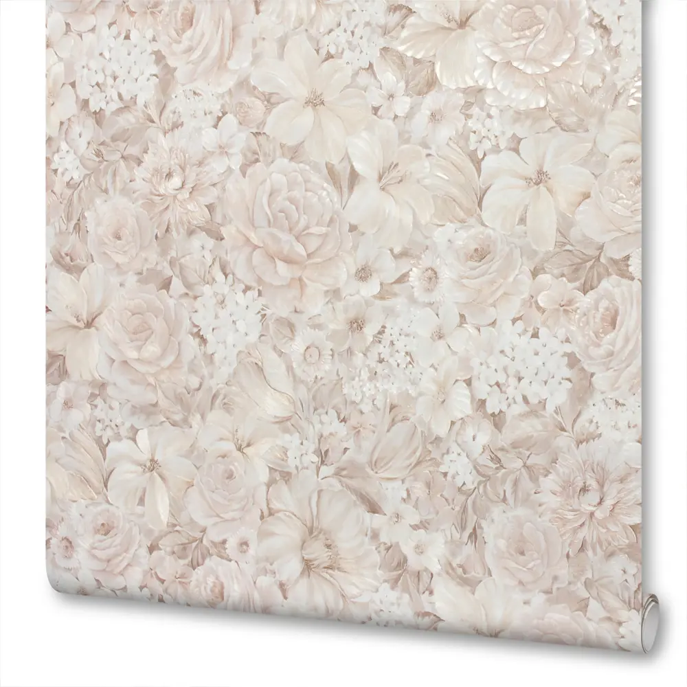 Обои флизелиновые 1,06х10 м цвет бежевый ED1110-06 81961328 STLM-2136782 EURO DECOR Bagatelle