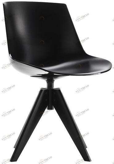 MDF Italia Вращающийся стул на жердочке из поликарбоната Flow sun-id-1424971