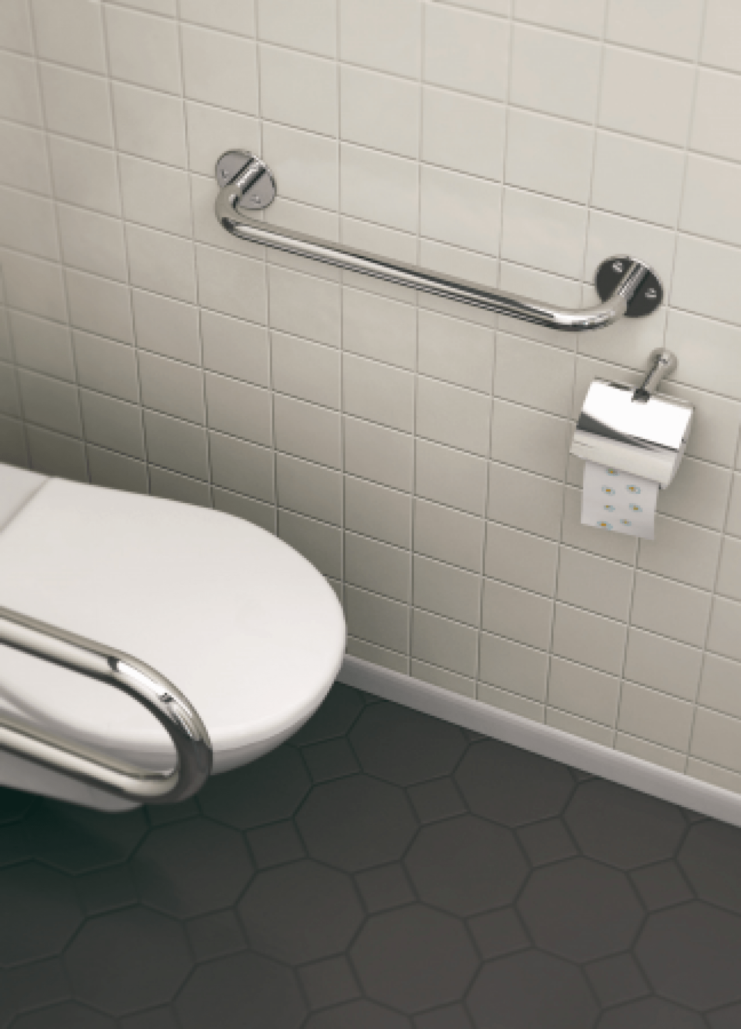 Сантехнические аксессуары WBPPX005 Прямой поручень Terma Ø 25  - Вид №8