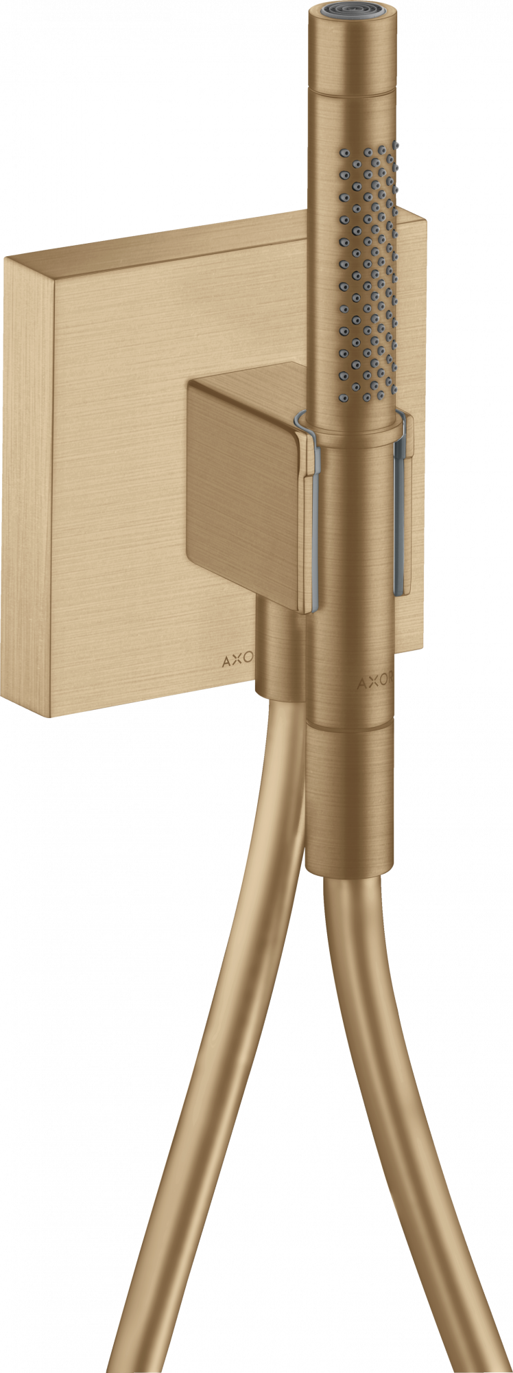 12626140 Портер 120/120 с ручным душем с дубинкой 2jet и душевым шлангом AXOR STARCK