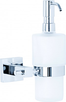 140104004 Дозатор жидкого мыла диагональный со стеклом Eca  - Вид №1